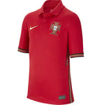 Nike FPF Y NK BRT STAD JSY SS HM T-Shirt Mixte Enfant, Gym Red/Metallic Gold, FR : S (Taille Fabricant : S)