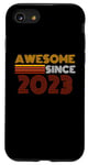 Coque pour iPhone SE (2020) / 7 / 8 Génial depuis 2023 Anniversaire rétro
