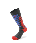 Lenz Skiing Kids 2.0 skisokker Grey/Red/Blue (L-122) 31 - 34 2021