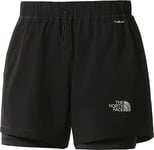 THE NORTH FACE Women's 2-in-1 Shorts, TNF Black, S