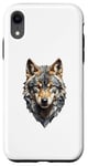 iPhone XR Wolf portrait looking at the camera Case