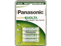 Panasonic - EVOLTA (ready to use) Stay Charged - Akku Ni-MH Micro (AAA) 1,2V 800mA