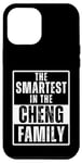 Coque pour iPhone 15 Plus Smartest in the Cheng Family Name