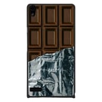 Coque Rigide Pour Huawei Ascend P6 Avec Impression Motifs Tablette De Chocolat