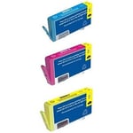 NORDICINK NH-R0364PAKET XL-Paket: Cyan, Magenta, Gul