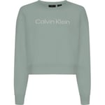 Calvin Klein Sport Essentials PW Pullover Sweater Blå bomull X-Large Dam