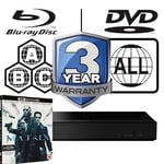 Panasonic Blu-ray Player DP-UB159 All Zone Code Free MultiRegion 4K & The Matrix
