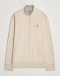 Polo Ralph Lauren Tech Double Knit Half Zip Expedition Dune Heather