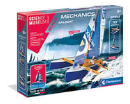 Clementoni 61524 Science&Play Science Museum Mechanics Sailboat Kit for Children and Adults, Ages 8 Years Plus, 6 x 39,6 x 27,8