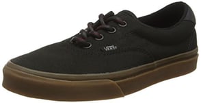 Vans Unisex Adults Era 59 Low-Top Sneakers, Black (Hiking Black/Gum), 4 UK