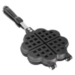 Waffle Iron, Mini Waffle Makers Aluminum Non Stick Pancake Pan for Kitchen Stovetop