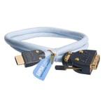 SUPRA 1001101342 HDMI-kabel HDMI x DVI, høj hastighed 3 m