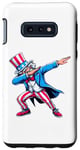 Galaxy S10e Dabbing Uncle Sam 4th of July Dab Dance American Patriotic Case
