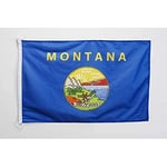 AZ FLAG Drapeau Montana 90x60cm - Drapeau Etat américain - USA - Etats-Unis 60 x 90 cm Spécial Extérieur - Drapeaux