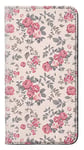 Vintage Rose Pattern PU Leather Flip Case Cover For Samsung Galaxy S10e