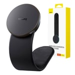 "Magnetic car phone holder with wireless charger Black"