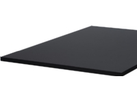 Elfen Ergodesk table top, 140 x 75 cm, matte black, anti-fingerprint surface