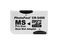 2x MicroSD till Memory Stick PRO Dual adapter