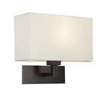 Astro Park Lane Grande Vegglampe Bronse & Hvit