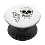 Happy Skeleton loves you PopSockets Swappable PopGrip
