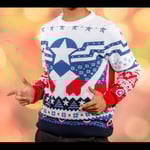 Sam Wilson Captain America Christmas Jumper - XS