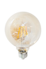 Jotex Filament dekorationslampa LED dimbar glob E27 4W ø 95 mm amber Transparent