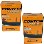 Set of 2 x Continental B480 Bicycle Inner Tubes/MTB 29 Inches / 29 x 1.75-2.5 47-62/622 SV