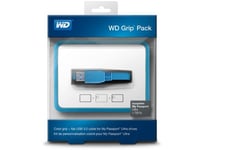 WD Grip Pack WDBZBY0000NPL - Protection de lecteur de disque dur externe - raisin - pour My Passport Ultra WDBGPU0010BBK, WDBGPU0010BBL, WDBGPU0010BBY, WDBGPU0010BWT