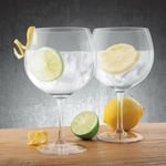 Final Touch 100% Lead Free Durashield Crystal Large Copa Gin and Tonic Glass 2pk