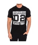 Dsquared2 Mens short sleeve T-shirt S74GD1169-S23009 - Black - Size X-Large