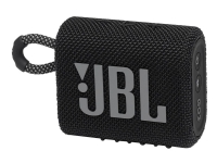 JBL Go 3 - Högtalare - bärbar - trådlös - Bluetooth - 4,2 Watt - svart