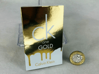 CALVIN KLEIN CK ONE GOLD 1.2ml EDT SAMPLE SPRAY VIALS NEW