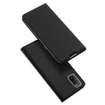 BaiFu Case for OPPO A52/A72/A92 Wallet Leather Card Flip with Magnetic Ultra-Thin Silky Silicon Cover Compatible with OPPO A52/A72/A92-Black