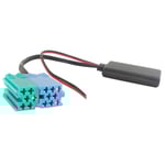 Bil 6+8-stifts Audio CD-växlare Bluetooth 5.0 Mottagare Aux Adapter för Fiat Bravo 2007+ Visteon Radio Aux Kabel