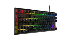 HyperX Alloy Origins Core – RGB Gaming Mechanical Keyboard, Tenkeyless, HyperX Red switches (QWERTZ)