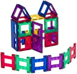 Playmags Ensemble De 100 Blocs Magnétiques 3D pour Enfants - Jouets À  Aimant Puissant STEM - Construction Magnétiques - Tuiles Magnétiques  Colorées Et Durables Et Livre D'idées : : Jeux et Jouets