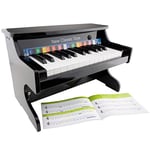 New Classic Toys Instrument de Musique pour débutants Piano Électronique Noir - 25 touches