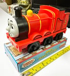 Fisher Price Thomas & Friends Push Along Large James Plastic Made