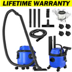 Wet & Dry Vacuum Hoover Smart Bagless HEPA Powerful Carpet Upholstery Cleaning