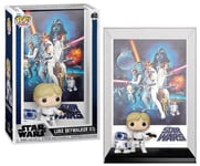 Funko Pop! Movie Poster: Disney Star Wars - Luke Skywalker With R2-d2 #02 Bobble-head Vinyl Figure