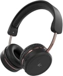 KitSound KSMEXBK Metro X Wireless Bluetooth On-Ear Headphones with Track , and -