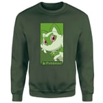 Pokémon Sprigatito Sweatshirt - Green - XS - Green