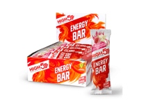 HIGH5 EnergyBar Bringebær/Hvit Sjokolade 12pk