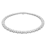 Swarovski coller Millenia necklace Pear cut, White, Rhodium plated - 5598362
