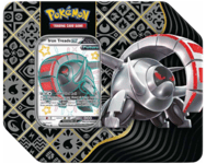 Pokémon TCG: Scarlet & Violet - Paldean Fates Tin Shiny Iron Treads ex (USA ed med 5 Boosters)