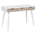 Northern Lights Collection - Neptun Skrivbord 77x110x50 cm Vit/Natur