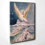 Big Box Art William Blake Night Startled by The Lark Canvas Wall Art Print Ready to Hang Picture, 30 x 20 Inch (76 x 50 cm), Multi-Coloured