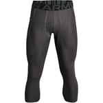 Under Armour Men UA HG Armour 3/4 Legging, Comfortable and robust gym leggings, lightweight and elastic thermal underwear with compression fit.