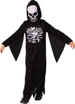 Rubies - Déguisement Squelette Mysterieux - Halloween, enfant, S8632L, Taille L 8 à 10 ans