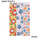Apple Pencil Stickers Painted Sticker Touch Stylus Pen Floral 1